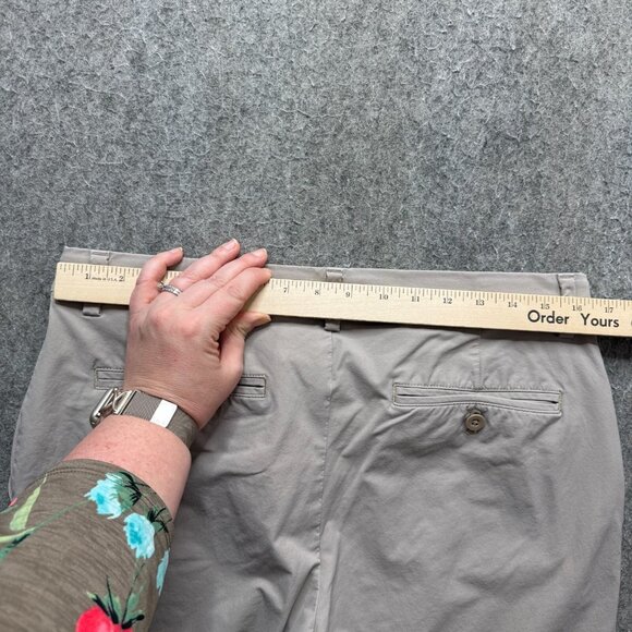 Vineyard Vines On The Go 5-Pocket Pants Men 32 x 31 Beige Water Resistant Nylon - Picture 8 of 16